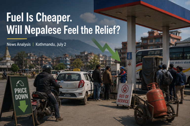Fuel Is Cheaper. Will Nepalese Consumers Feel the Relief?